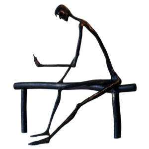 Peter Bergenhenegouwen - Op haar voicemail voelt ze zich net zo 
goed als gisteren (Bronze)